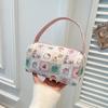 2025 Nuevo Gato de Dibujos Animados Bolsa Conveniente para Maquillaje y Artículos de Tocador Bolsa de Almacenamiento de Viaje Bolso de Mano Tridimensional de Gran Capacidad