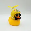 Pato Rompevientos para Coche Adornos Creativos para Coche Decoraciones para Coche Eléctrico Patito Amarillo Patito Social para Bicicleta Muñeco de Vinilo
