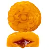 Pasteles de Luna Estilo Cantonés, Piel de Montaña de Durazno con Crema Pastelera, Regalos para Empleados, Pasteles del Festival de Medio Otoño, Fabricantes al por Mayor, Dos Colores al por Mayor