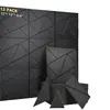 Painéis Absorventes de Som de Fibra de Poliéster Transfronteiriços Novo Produto Decoração de Parede Autoadesivo Absorvente de Som Decoração de Parede de Fundo Interno Feltro