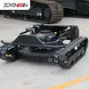 Exportado a Vietnam: Cortacésped de orugas tipo 800, 22 caballos de fuerza, equipo de corte de césped con control remoto inalámbrico para viñedos y sitios industriales