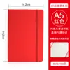 Caderno de Negócios Personalizado com Linhas Horizontais Completas para Exportação Transfronteiriça, Caderno A5 com Elástico, Caderno Diário Simples de PU