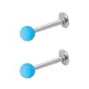 Anillo Multiusos para Perforación Corporal de Acero Inoxidable Transfronterizo Joyería de Comercio Exterior Labio Uña Ceja Nariz Set Acrílico Mate