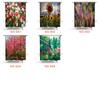 2022 novo especial transfronteiriço HD ao ar livre flores paisagem impressão em poliéster à prova d'água e à prova de mofo cortina de chuveiro tenda de chuveiro fabricante