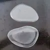 Almohadilla de Medio Tamaño Silicona Transparente Almohadilla para Metatarso Masaje Alivio de Presión Almohadilla para Metatarso Zapato Grande Almohadilla de Pie de Medio Tamaño