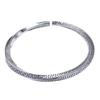 Pulsera Superior Sense bañada en plata con anillo Mobius de la Gran Muralla, pulsera plateada para hombre, pulsera masculina de nicho.