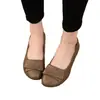 Zapatos planos versátiles para mujer, nuevo modelo otoño 2026, punta redonda, casual, cómodos, sencillos, adecuados para madres jóvenes, mocasines