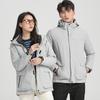 Jaqueta de penas três em um masculina à prova d'água e fria, grafeno, roupa para atividades ao ar livre, jaqueta de negócios feminina com logotipo personalizado
