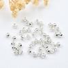 Color oro 18k preservación de color abalorios poligonales diy accesorios de joyería hechos a mano pulsera accesorios de abalorios cuentas espaciadoras con abalorios cuentas sueltas