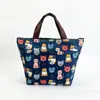 Bolsa de hielo portátil de tela Oxford impresa, bolsa de aislamiento, bolsa de hielo, bolsa de almuerzo, bolsa de lonchera, bolsa de picnic al aire libre, bolsa de aislamiento impermeable