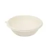 Tazón Redondo Desechable Biodegradable Ecológico de 960 ml para Microondas y Refrigerador, Tazón de Arroz Doméstico, Fiambrera Espesada de Almidón de Maíz