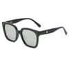 GLAZZY Gafas de Sol Vintage Nuevas Estilo Celebridad de Internet Estrella Gafas de Sol Cuadradas con Montura Grande Gafas de Sol con Tachuelas Estilo Fotografía Callejera 1927