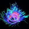 Suministro Comercio Electrónico Transfronterizo Acuario Paisajismo Pecera Decoración Silicona Simulado Suave Coral Tipo Cambiante Anémona Marina