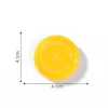 Mini Paisagem Bandeja de Frutas Melancia Morango Comida Brincadeira DIY Gel de Creme Acessórios de Enfeite para Penteado Mini Enfeites Pequenos