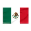 Bandera del Mundial Transfronterizo 2026 EE.UU.-México-Canadá 90*150cm Suministros para Fiestas Accesorios para Animación Bandera Americana Personalizada