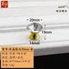 Manija de Cajón Acrílica Panel de Puerta de Vidrio Transparente con Forma de Diamante Manija de Bola de Cristal de Agujero Único Manija de Puerta de Gabinete