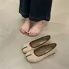 Zapatos retro estilo francés de punta dividida tipo pezuña de cerdo, zapatos planos sin cordones para mujer, zapatos de abuela, nuevo modelo otoño 2026, corte bajo, suela blanda