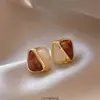 Pendientes Retro Únicos Maillard para Mujer 2025 Nuevos Pendientes Populares Diseño de Nicho Pendientes Elegantes de Gama Alta