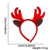 Decoração de Natal headband chifre bonito Bell headband cartoon alce grampo de cabelo Grampo de cabelo de Natal Mori menina acessórios para o cabelo