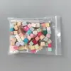 Esponja de Manicure Quadrada de Fábrica Bloco de Tofu Macia e que Não Solta Pat Cola Especial Algodão Pat Gradiente