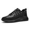 Zapatos Casuales al por Mayor Transfronterizos para Hombre 2025 Moda Británica Zapatos de Hombre Suela Gruesa Modernos y Cómodos Zapatos Deportivos