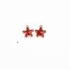 Pendientes con forma de estrella de mar oceánica de color perlado, joyería de aleación, accesorios de joyería DIY, tocado, explosiones, directos de fábrica