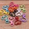 Fornecimento Direto da Fábrica DIY Fecho de Lagosta Colorido de Metal Corrente de Contas Redondas Broche Chaveiro Olho de Ovelha Joias