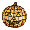 Linterna de calabaza de Halloween estilo Tiffany, producto nuevo transfronterizo