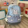 Mochila nueva de gran capacidad estilo japonés de dibujos animados, ligera y adecuada para ir al trabajo, estudiantes de secundaria y universidad