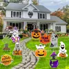 Popular Cartel de Fantasma de Halloween para Jardín de Amazon con Elementos de Terror de Calabaza para Decoración de Fiesta