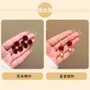 Pendientes rojos de Año Nuevo para mujer, otoño e invierno, con lazo, con clip para las orejas, nuevos pendientes de perla de Año Nuevo 2024