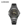 Nuevo reloj para hombre Longbo, reloj de pulsera de moda de negocios para hombre, venta directa de fábrica TK 83873
