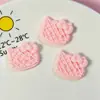 Accesorios para Joyería DIY de Gato Lindo de Dibujos Animados Personalizados Parche de Resina Cubierta Protectora para Funda de Teléfono Móvil Pasador Materiales Hechos a Mano