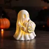 Decoração Ornamentual de Lanterna de Abóbora Fantasma Luminosa de Halloween Nova Criativa Transfronteiriça Decoração de Luz para Atmosfera de Festa Luz Noturna