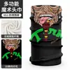 Yiya en stock modelo nuevo capucha de ciclismo jacquard a prueba de viento de cara completa, parasol exterior de color sólido, secado rápido, a prueba de frío y máscara facial cálida