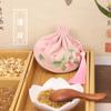 [Qian Li] bolsita de hojas de moxa bolsita bolsita bordado bolsa vacía accesorios estilo antiguo exquisito Hanfu colgante portátil venta al por mayor