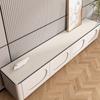 Mueble de TV Estilo Lujo Ligero Mesa de Café Alfombrilla Antideslizante Mesa de Comedor Impermeable Lavable de Gama Alta Alfombrilla Larga para Zapatero de Cuero Alfombrilla a Prueba de Polvo