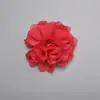 Flor de Chifón de 10 cm Estilo Coreano Tejida a Mano DIY Flor de Tela Accesorios Para el Cabello Broche Zapatos Sombreros Accesorios Para la Ropa Flor
