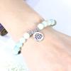 Comercio electrónico transfronterizo Joyería al por mayor Amazon Pulsera de piedra Aleación Árbol de la vida Pulsera de cuentas Comercio exterior Dropshipping