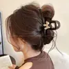 Pinza para el Cabello Grande de Tiburón Mismo Estilo que Zhao Jinmai para Volumen Completo en la Parte Posterior de la Cabeza, Pasador de Gama Alta para Mujeres con Cabello Grueso