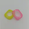 Para Apple Watch 8 Ultra Funda de reloj Apple 45678 generación funda de reloj de TPU luminosa