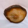 Rebanada de piedra original ágata pieza pieza redonda pieza de paisaje pieza de joyería posavasos para taza de té ágata piedra rara piedra de paisaje al por mayor