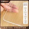 Mantel de Vidrio Suave PVC Transparente, Salvamanteles de Mesa Impermeable, Resistente al Aceite, Anti-quemaduras, Sin Lavado, Plástico Cristal, Protector Espesado