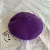 Boina de Lã Colorida Chapéu de Pintor para Mulheres Adultas Outono e Inverno Estilo Coreano Mori Girl Chapéu Boina Retrô