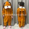 Pijama de franela de otoño e invierno para bebé, ropa de dormir con dibujos de animales, ropa para el hogar, ropa de escalada para bebé, mono