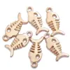 Colgantes de aleación de zinc con forma de concha de oro KC mezclado, estrella de mar, caracola, accesorios para pulsera de colgantes hechos a mano para DIY