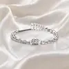 Pulsera para Hombre Cintura Pequeña Estilo Callejero Fresco Lujo Ligero Sensación de Alta Gama Diseño de Nicho Doble Capa Apilable Unisex Versátil Pulsera de Plata