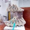 Zapatos de Coco para Mujer Primavera y Verano 2024 Nuevos Versátiles Ligeros Delgados Casuales Transpirables para Correr Tejido Fly-Knit Deportivos Zapatos de Ocho Garras