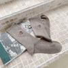 Calcetines de Algodón Peinado Bordados con Letra de Estilo Coreano para Mujer, Otoño e Invierno 2025