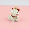 Figura de Gato de la Suerte de Resina, Adorno de Escritorio para Cajero que Atrae la Fortuna, Decoración para Coche, Regalo Creativo para el Hogar